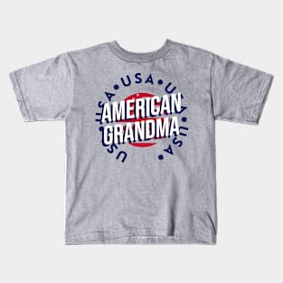 American Grandma Kids T-Shirt